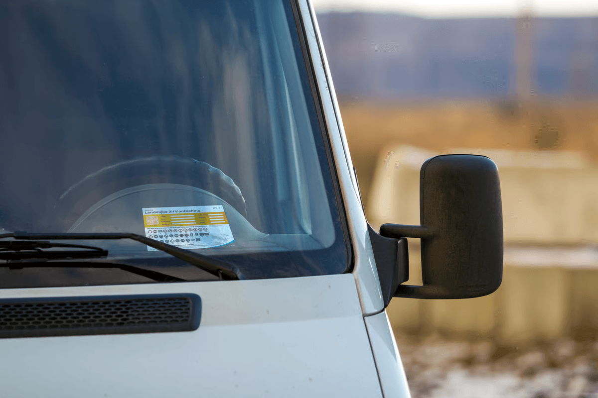 RVV ontheffing bedrijfsvoertuig